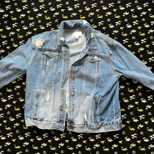 Distressed Jean Jacket